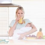 تغذیه مادر شیرده